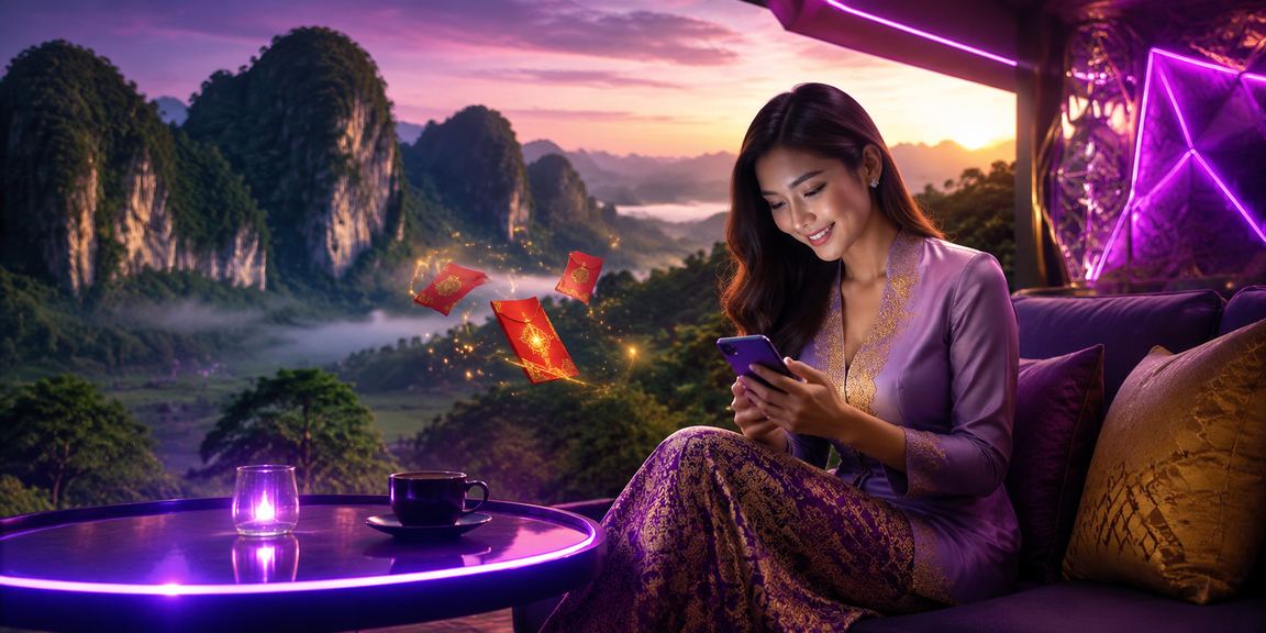 Sampul merah bonus perayaan Tahun Baru Cina untuk ahli VIP platform kiss4d Ipoh
